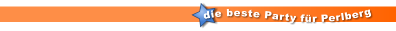 die beste Party für Perlberg